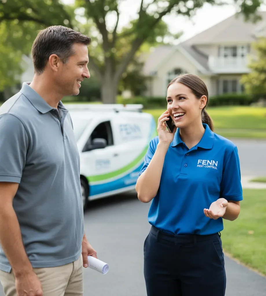 Fenn Pest Control customer support in Marysville
